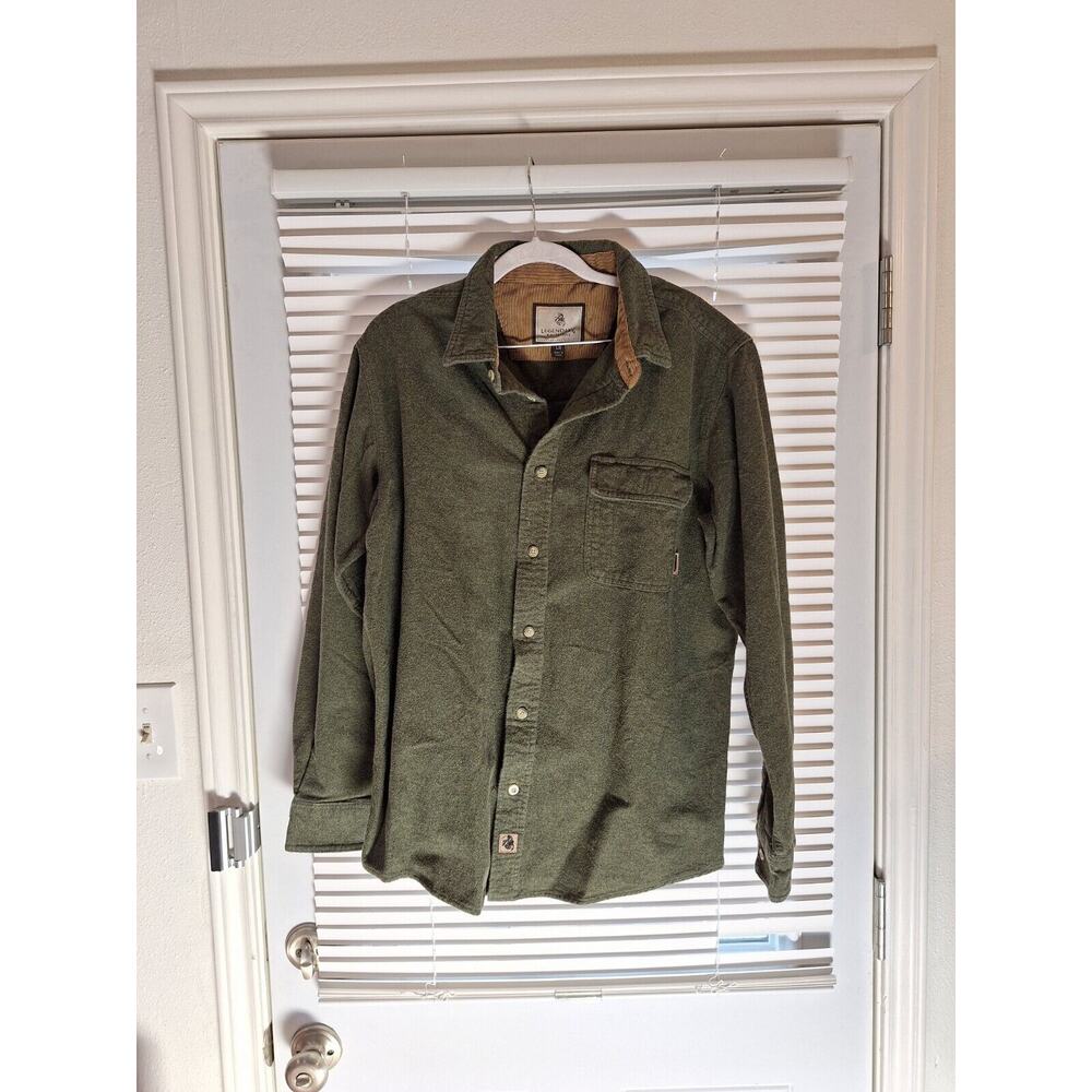 Legendary Whitetail Long Sleeve Button Up Cotton Shirt Size L